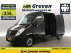 Renault Master T35 2.3 dCi L2H2 146PK Airco 2xSchuifd €334pm, Auto's, Renault, Zwart, Nieuw, Handgeschakeld