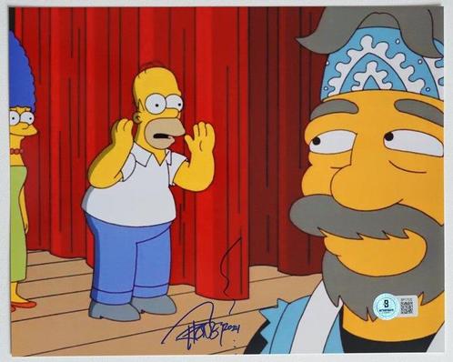 The Simpsons - Tommy Chong - Autograph, Photo With Beckett, Verzamelen, Film en Tv