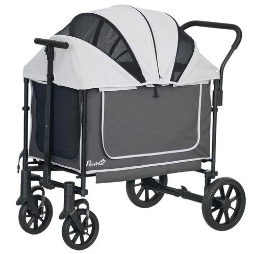 TRUUSK Hondenwagen Opvouwbare Hondenbuggy Voor Honden & Katt, Dieren en Toebehoren, Honden-accessoires, Nieuw, Verzenden