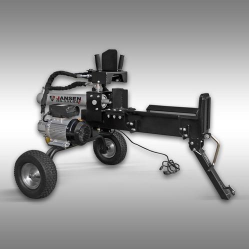 Houtklover Jansen HS-12L53E, 12 t, 45 cm, liggend, elektro, Tuin en Terras, Kloofmachines, Liggend, Nieuw, Elektrisch, Ophalen of Verzenden