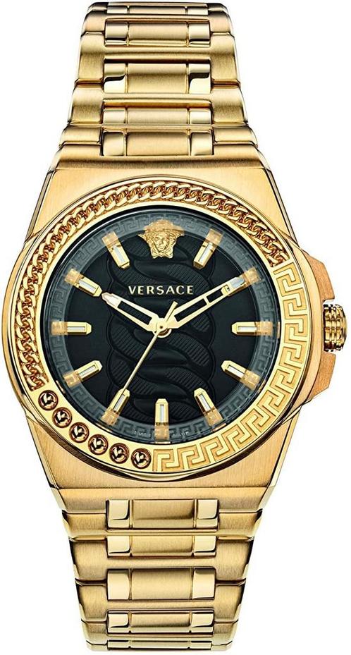 Versace VEHD00520 Chain Reaction dames horloge  40 mm, Sieraden, Tassen en Uiterlijk, Horloges | Dames, Staal, Nieuw, Staal, Overige merken