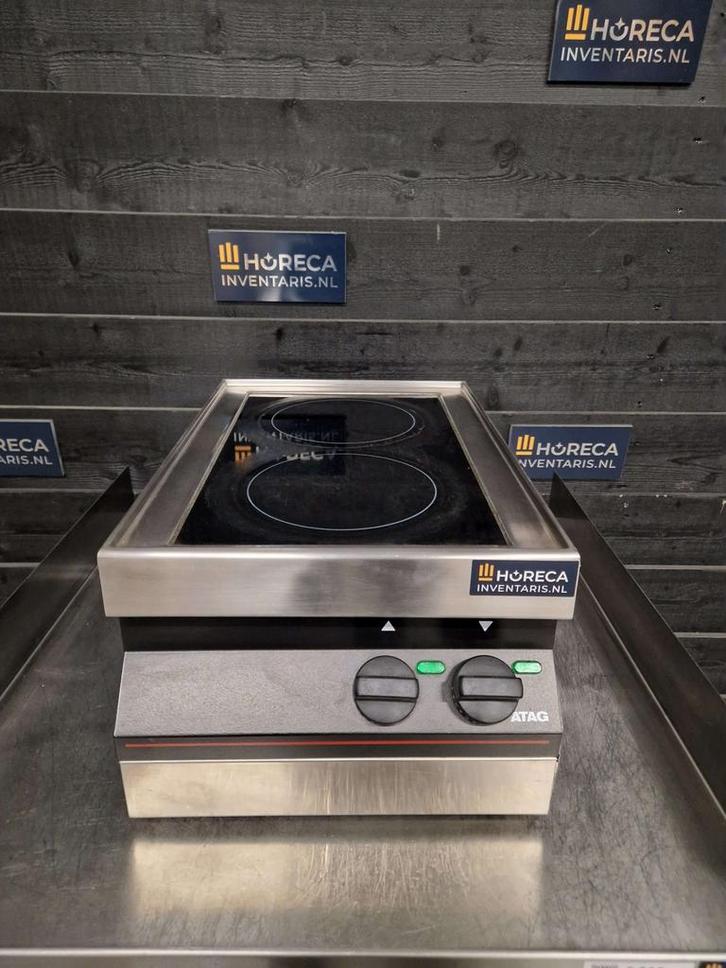 ATAG elektrisch fornuis | 2-pits | keramisch | opzetmodel |, Zakelijke goederen, Horeca | Keukenapparatuur, Gebruikt, Fornuis, Frituur en Grillen