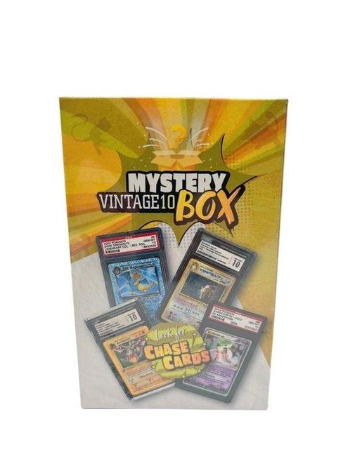 The Pokémon Company Mystery box - Mystery Vintage 10 Box, Hobby en Vrije tijd, Verzamelkaartspellen | Pokémon