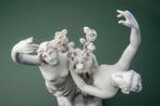 Samson - sculptuur, Danzando - 46cm - 46 cm - Biscuit, Antiek en Kunst