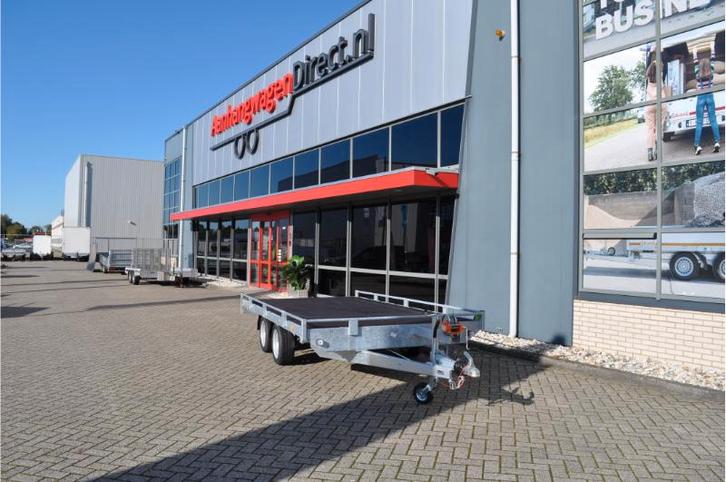 Geremde Eduard autotransporter - 406x200 cm - 2700 kg bruto, Auto diversen, Aanhangers en Bagagewagens, Ophalen of Verzenden
