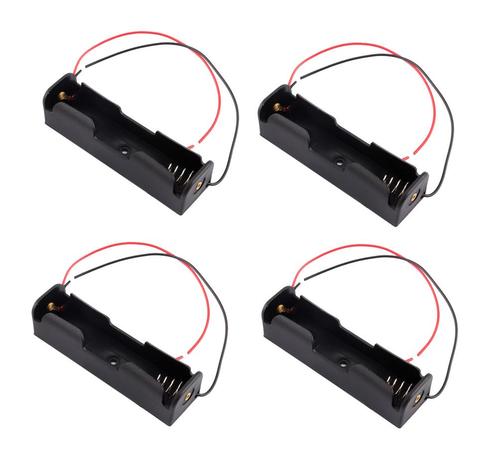 18650 3,7V Batterij houders - 4 stuks, Hobby en Vrije tijd, Elektronica-componenten, Verzenden