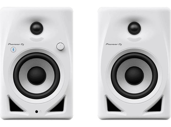 Pioneer Dj -  Dm-40d-bt 4 Inch + Bluetooth  - Wit, Audio, Tv en Foto, Luidsprekers, 60 tot 120 watt, Nieuw, Overige merken, Front, Rear of Stereo speakers