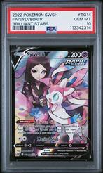 PSA 10 | Sylveon V Trainer Gallery | Brilliant Stars |, Ophalen of Verzenden, Nieuw