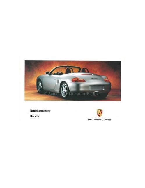 1997 PORSCHE BOXSTER INSTRUCTIEBOEKJE DUITS, Auto diversen, Handleidingen en Instructieboekjes