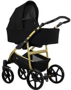 Kunert Mata Gold Black 2-in-1 Combi Kinderwagen MATA-10-GOLD, Kinderen en Baby's, Kinderwagens en Combinaties, Verzenden, Nieuw