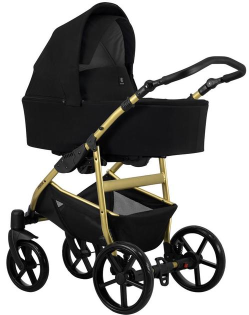 Kunert Mata Gold Black 2-in-1 Combi Kinderwagen MATA-10-GOLD, Kinderen en Baby's, Kinderwagens en Combinaties, Nieuw, Verzenden