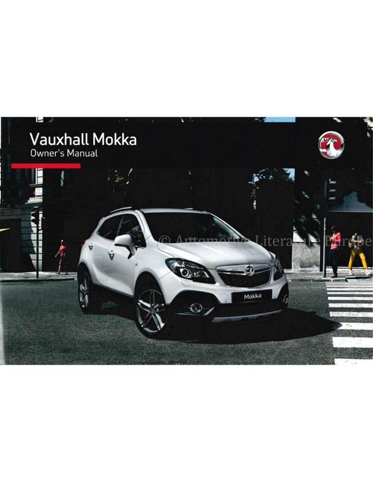 2016 VAUXHALL MOKKA INSTRUCTIEBOEKJE ENGELS, Auto diversen, Handleidingen en Instructieboekjes