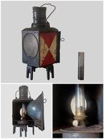 Lampada da segnalazione ferroviaria - Lantaarn - Metaal -, Antiek en Kunst