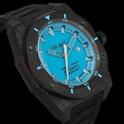 Ublast - Fusion - Forget Carbon & Titanium - UBFSN47BBU -, Sieraden, Tassen en Uiterlijk, Horloges | Heren