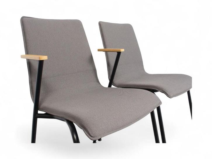 Set Rim Sitty stoelen, grijs, Huis en Inrichting, Stoelen, Nieuw, Ophalen of Verzenden