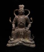 Oud-Chinees, Ming-dynastie Bronsen beeldje van Zhenwu, Verzamelen