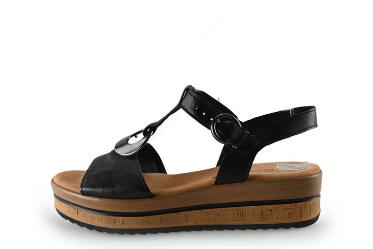 Gabor Sandalen in maat 38 Zwart, Kleding | Dames, Schoenen, Zwart, Zo goed als nieuw, Sandalen of Muiltjes, Verzenden