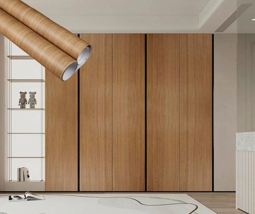 Keuken Wrapfolie Houtlook €19,95 (1meter X 1.22meter), Huis en Inrichting, Kasten | Wandmeubels, Nieuw, Overige materialen, Ophalen of Verzenden