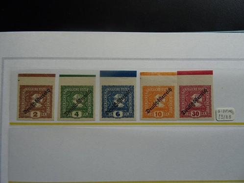 Oostenrijk 1919/2001 - Oostenrijk van 1919 tot 1974 bijna, Postzegels en Munten, Postzegels | Europa | Oostenrijk