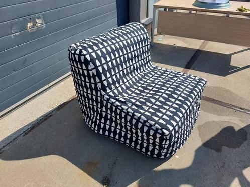 Relax stoel met hoes, Huis en Inrichting, Stoelen, Zwart, Zo goed als nieuw, Ophalen