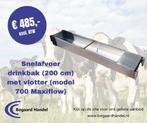 snelafvoer drinkbak 200 cm