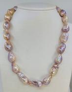 Zonder Minimumprijs - Halsketting Zilver - 13x15mm Baroque, Sieraden, Tassen en Uiterlijk, Kettingen, Nieuw