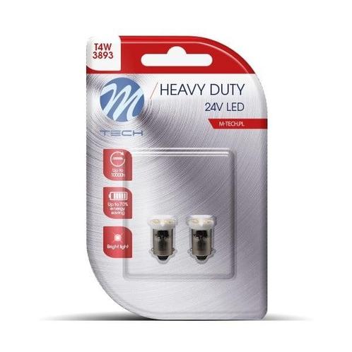 BA9s auto lamp 2 stuks T4W wit | LED kentekenverlichting/sig, Auto-onderdelen, Verlichting, Nieuw, Verzenden