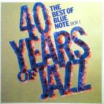 lp box - Various - 40 Years Of Jazz - The Best Of Blue No..., Cd's en Dvd's, Vinyl | Jazz en Blues, Zo goed als nieuw, Verzenden