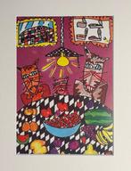 James Rizzi (1950-2011) - CATS DON‘T LIKE FRUIT