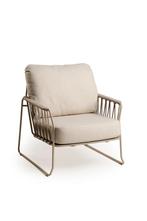 Tierra Outdoor Rivera loungestoel champagne |, Ophalen of Verzenden, Nieuw