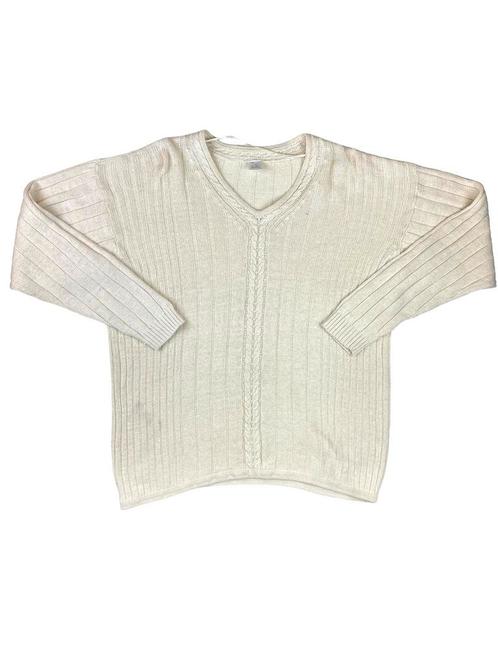 Vintage dames trui (55% linnen, 45% katoen) Maat M, Kleding | Heren, Truien en Vesten, Zo goed als nieuw, Ophalen of Verzenden