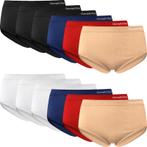 Gianvaglia Naadloze Dames slips Color 6-Pack XL/XXL