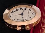Reisklok, Wekker - Cartier - Art Deco Staal - 2000-2010, Antiek en Kunst