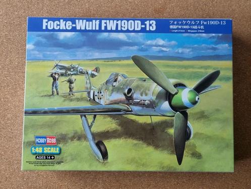 HobbyBoss 81721 Focke-Wulf Fw 190D-13 1:48, Hobby en Vrije tijd, Modelbouw | Vliegtuigen en Helikopters, Verzenden