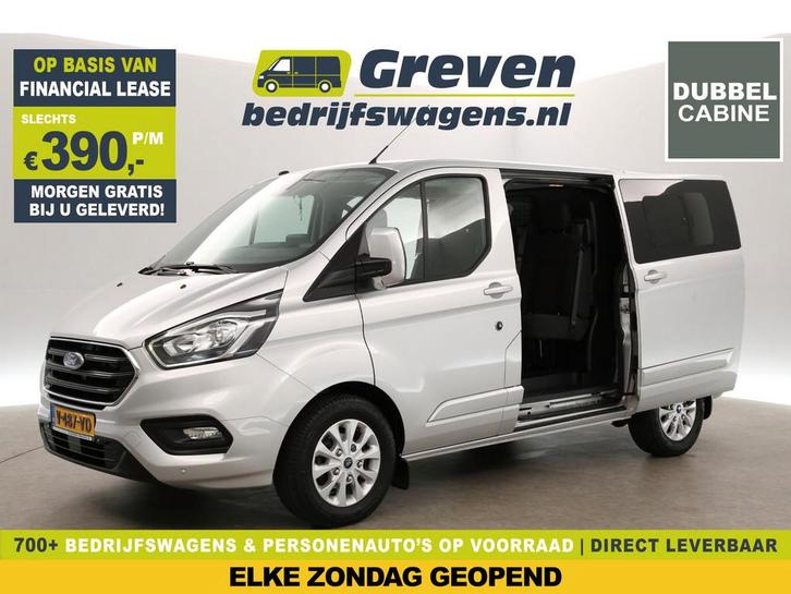 Ford Transit Custom 300 2.0 TDCI L1H1 MARGE DC Automaat Cam, Auto's, Bestelauto's, Te koop, Automaat, Financial lease, Diesel