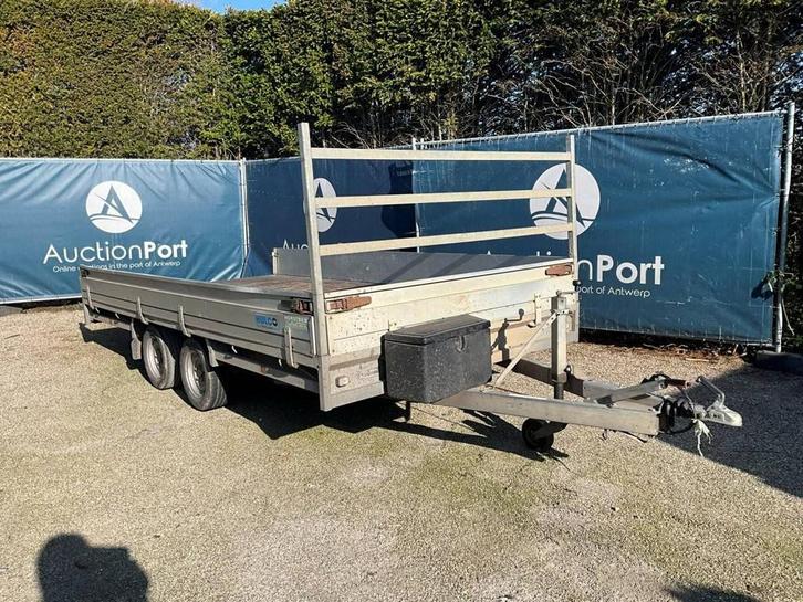 Veiling: Plateau Aanhangwagen Hulco 2365kg 2018, Auto-onderdelen, Accu's en Toebehoren, Gebruikt, Ophalen
