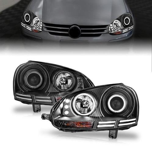 ANZO 2006-2009 Volkswagen Rabbit Projector Headlights w/, Auto-onderdelen, Verlichting, Ophalen of Verzenden