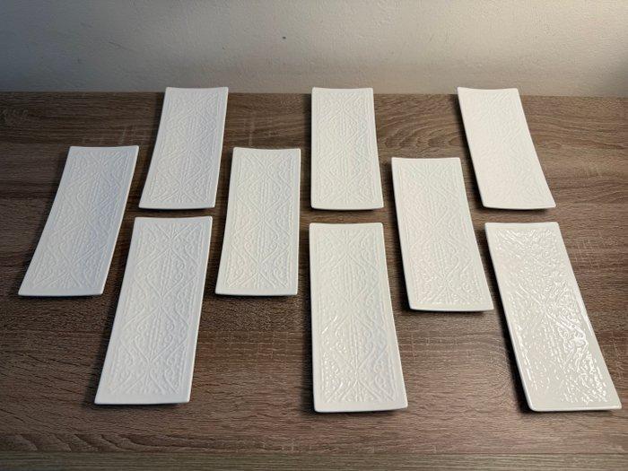 Marcel Wanders for KLM - Bord (9) - Sushi dishes - Porselein, Antiek en Kunst, Antiek | Meubels | Stoelen en Banken