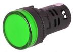 Controlelampje - LED indicator - 24V - 22mm - Groen, Doe-het-zelf en Verbouw, Elektra en Kabels, Ophalen of Verzenden, Nieuw, Schakelaar