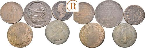Lot 5 munten Frankreich:, Postzegels en Munten, Munten | Europa | Niet-Euromunten, Verzenden