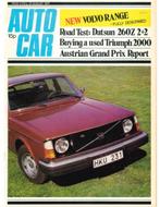 1974 AUTOCAR MAGAZINE 4061 ENGELS, Nieuw, Author