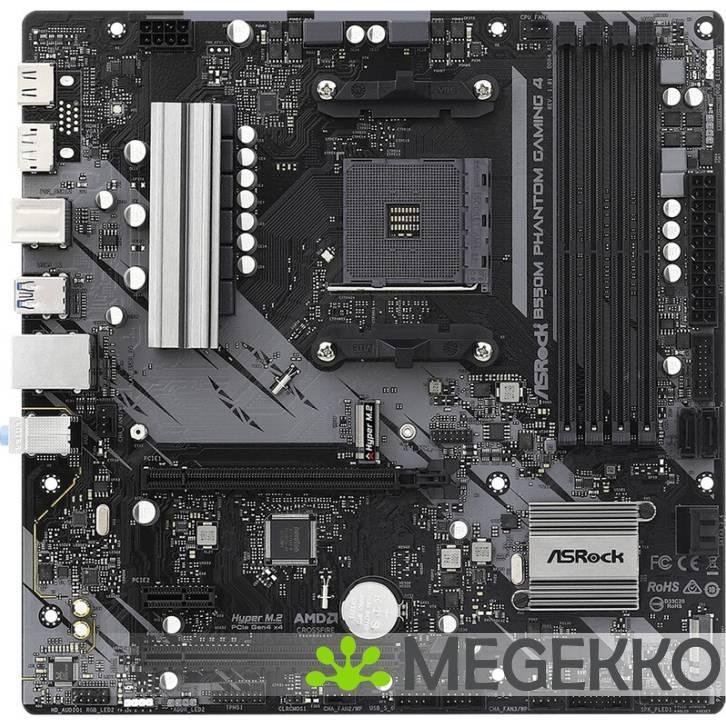 Asrock B550M Phantom Gaming 4, Computers en Software, Moederborden, Nieuw, Verzenden