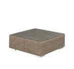 4 Seasons Outdoor Kingston loungetafel pure met glasplaat 95, Ophalen of Verzenden, Nieuw