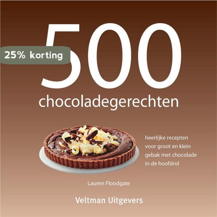 500 chocoladegerechten 9789059209053 L. Floodgate, Boeken, Kookboeken, Gelezen, Verzenden
