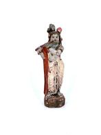 sculptuur, Krishna - 19th c. - 32.5 cm - Terracotta, Antiek en Kunst