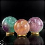 Fluorit Kugel-Set – De harmonie van de kleuren in