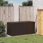 Tuinbox 283 L poly rattan bruin (Schuurtjes-Rekken), Tuin en Terras, Verzenden, Nieuw