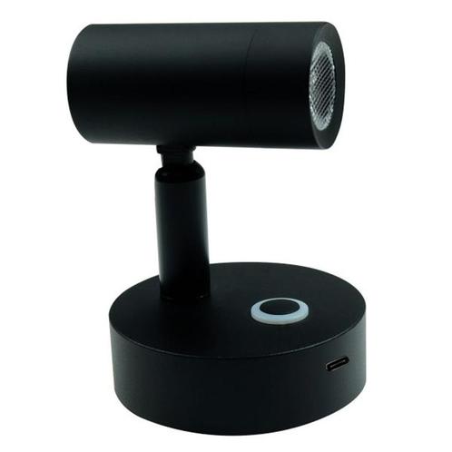 Helios LED Wandlamp Zwart 12-24V Dimbaar met USB-C, Watersport en Boten, Bootonderdelen, Nieuw, Ophalen of Verzenden