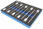 Torxdoppen Set Lang - 10 Delig - Torxdop Met Foam Inlay - 3/, Doe-het-zelf en Verbouw, Gereedschap | Handgereedschap, Ophalen of Verzenden