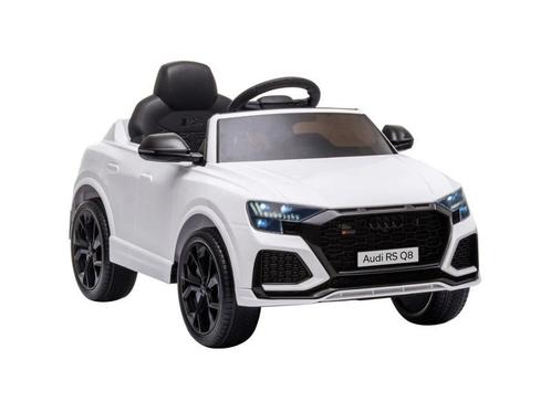 Audi RS Q8, 12 volt Kinder Accu Auto, rubberen banden, le..., Kinderen en Baby's, Speelgoed | Buiten | Accuvoertuigen, Nieuw, Verzenden